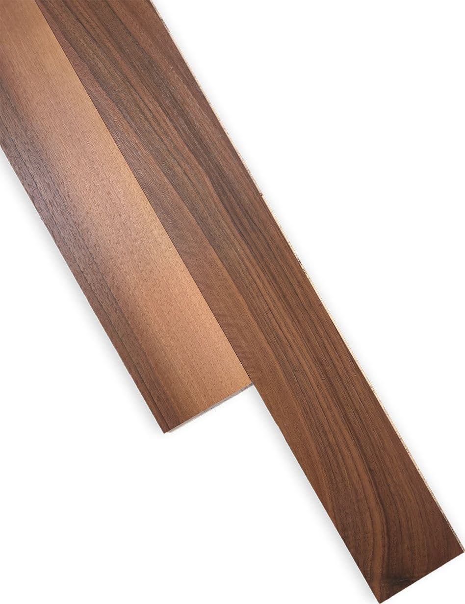 Parquet Prefinito in Noce Europeo Select Garbelotto Spazzolato Verniciato Senza Bisello 10x85x1000/1200 mm – Lotto 16 mq - 4