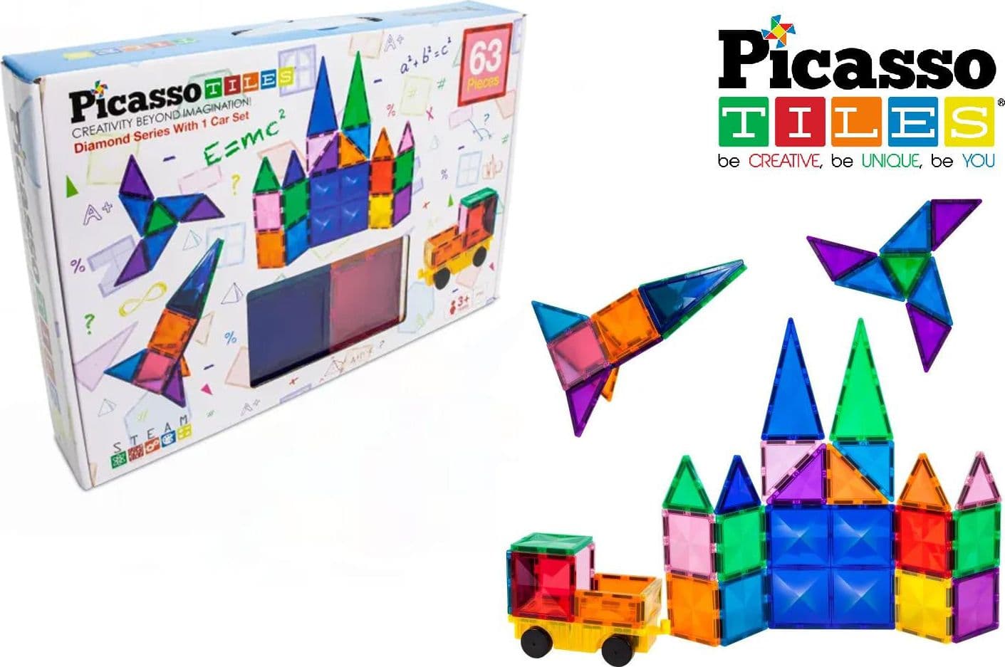 Magnetic Piastelle e Veicolo 63