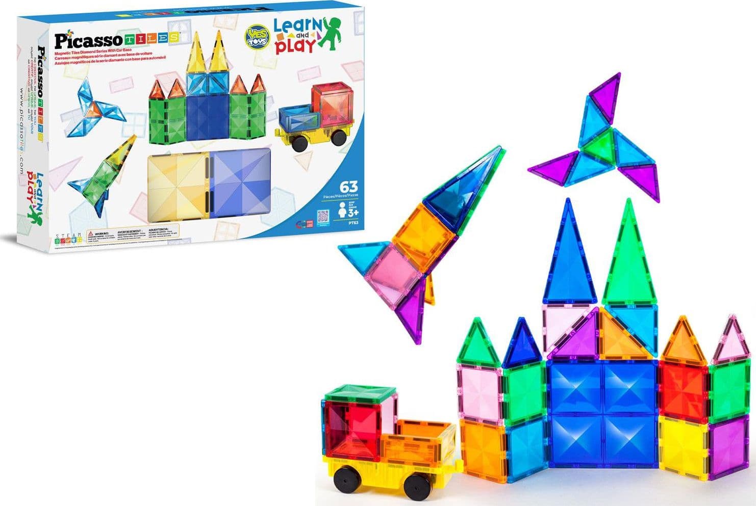 Magnetic Piastelle e Veicolo 63 - 3