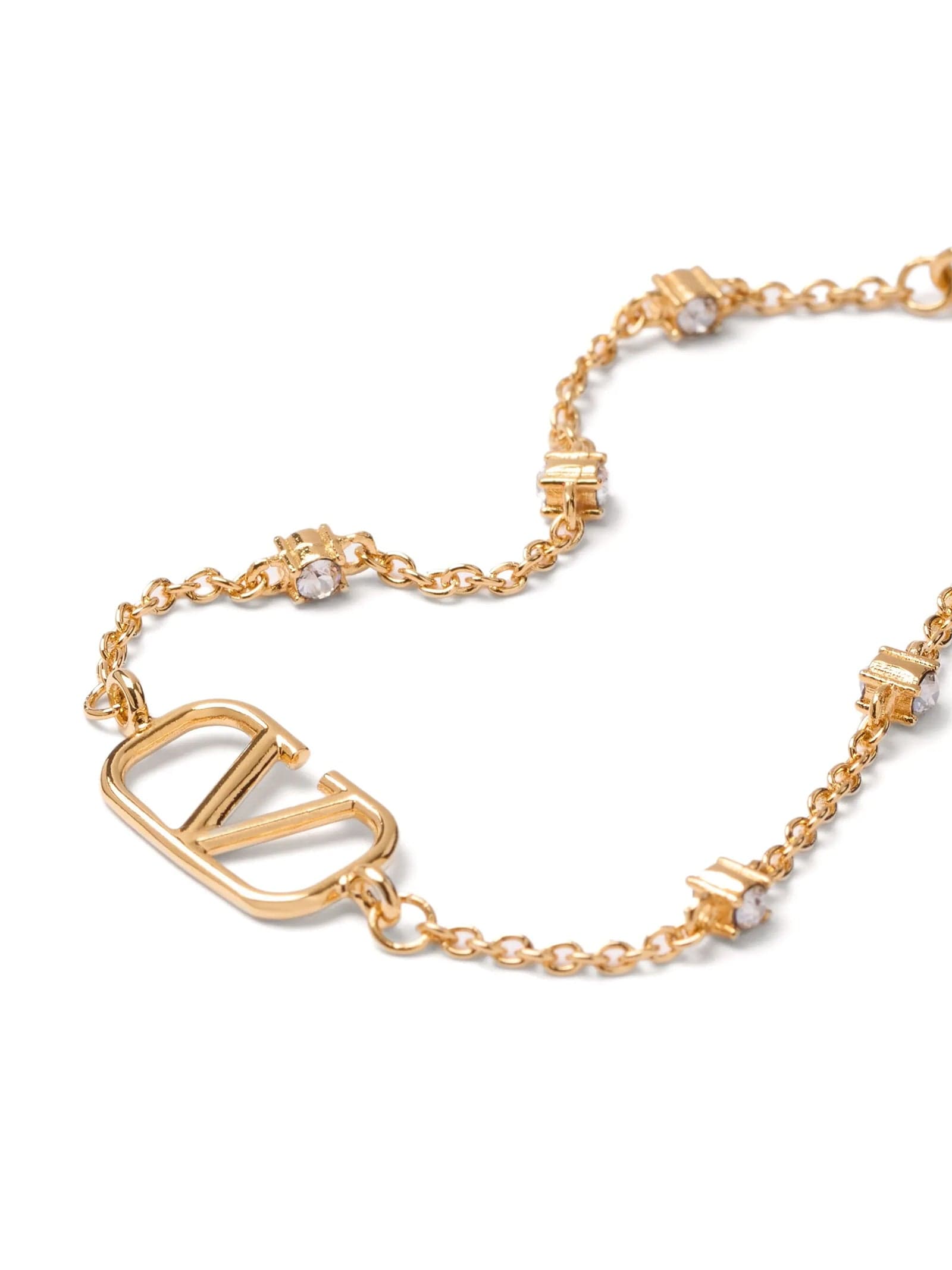 Valentino Garavani Gold Brass Bracelet - 2