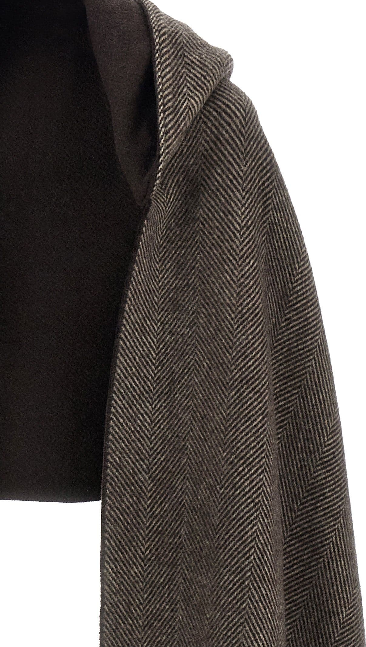 Brunello Cucinelli Brown Cashmere Scarf - 4