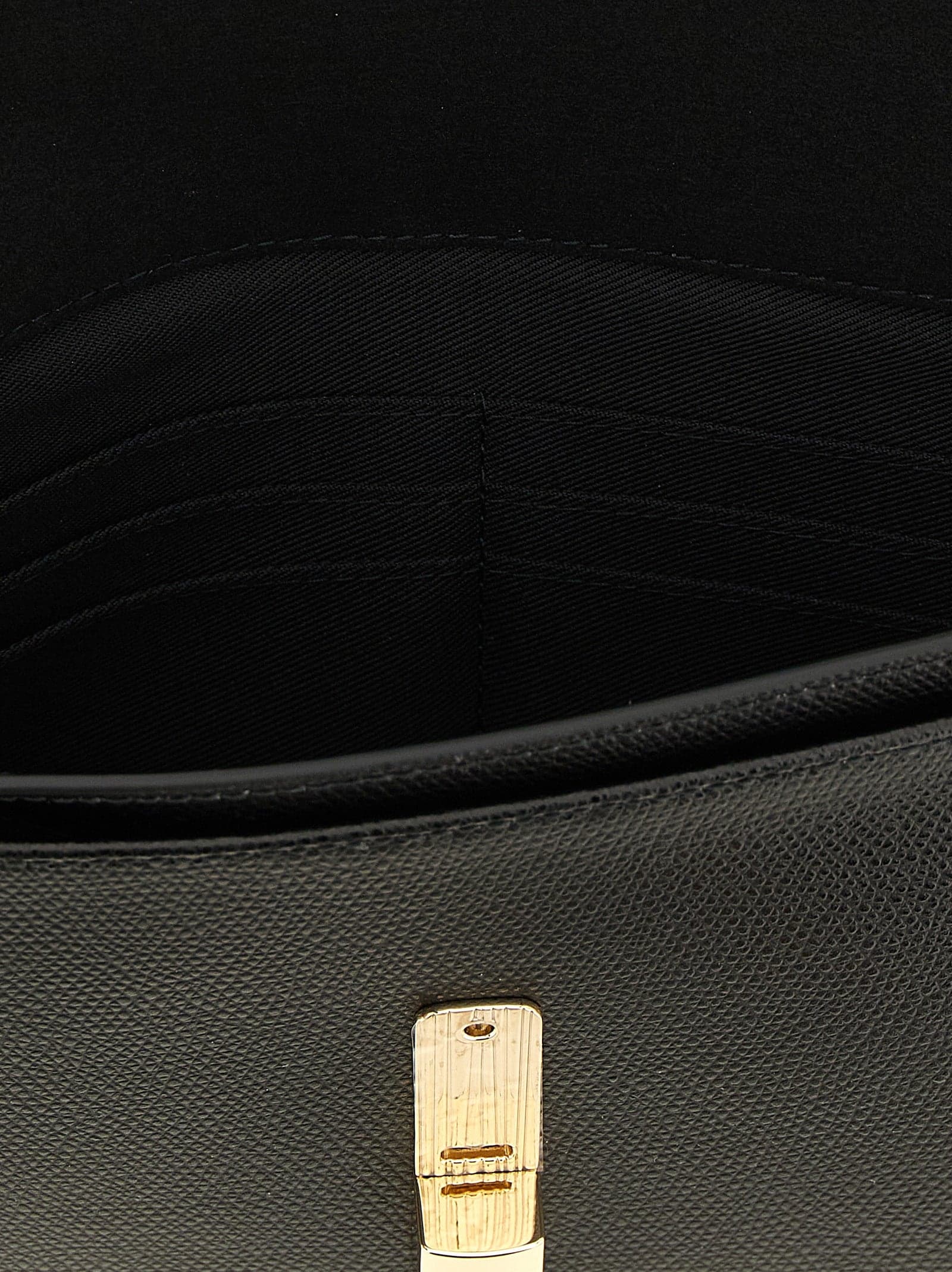 Furla Black Calfskin Clutch Bag - 4