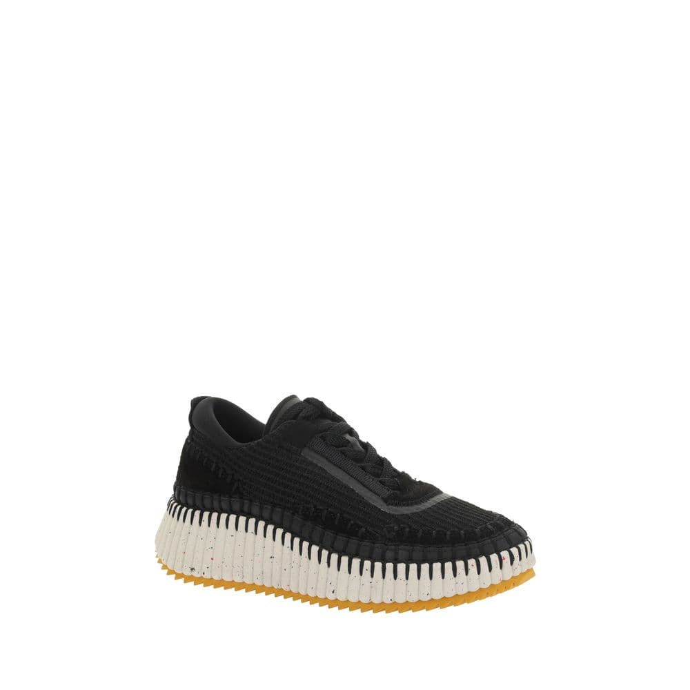 Chloé Black Nylon Athletic Sneakers - 2