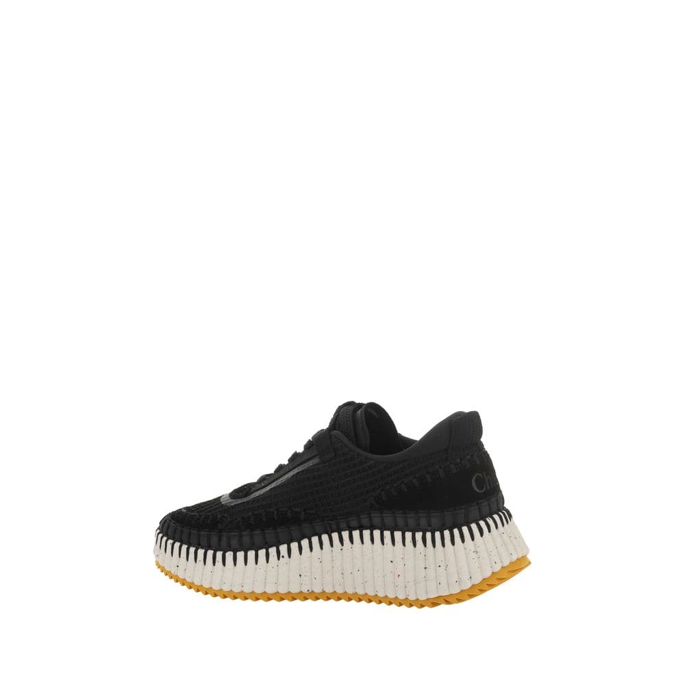 Chloé Black Nylon Athletic Sneakers - 3