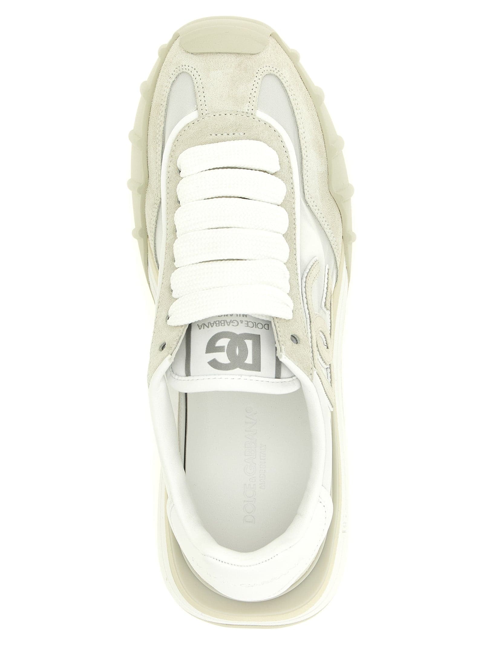 Dolce & Gabbana Beige Polyamide Athletic Sneakers - 4