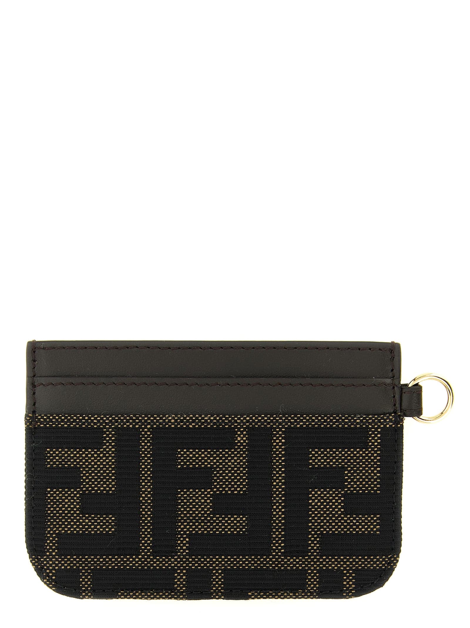 Fendi Brown Polyester Cardholder - 2