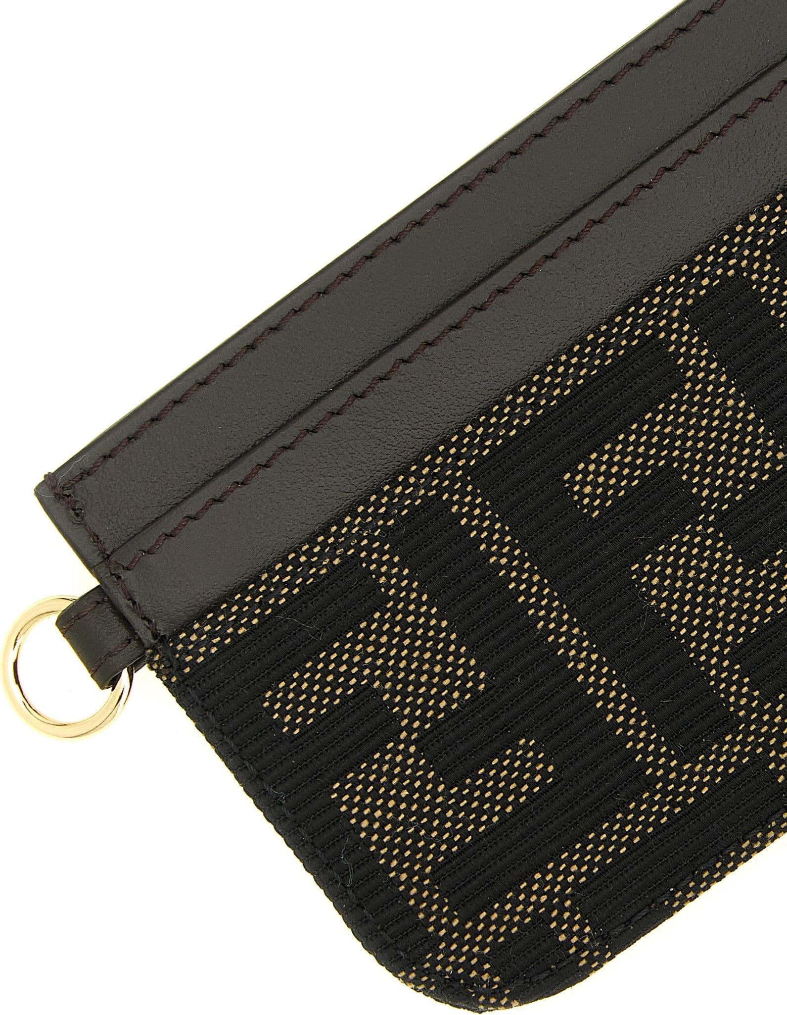 Fendi Brown Polyester Cardholder - 3