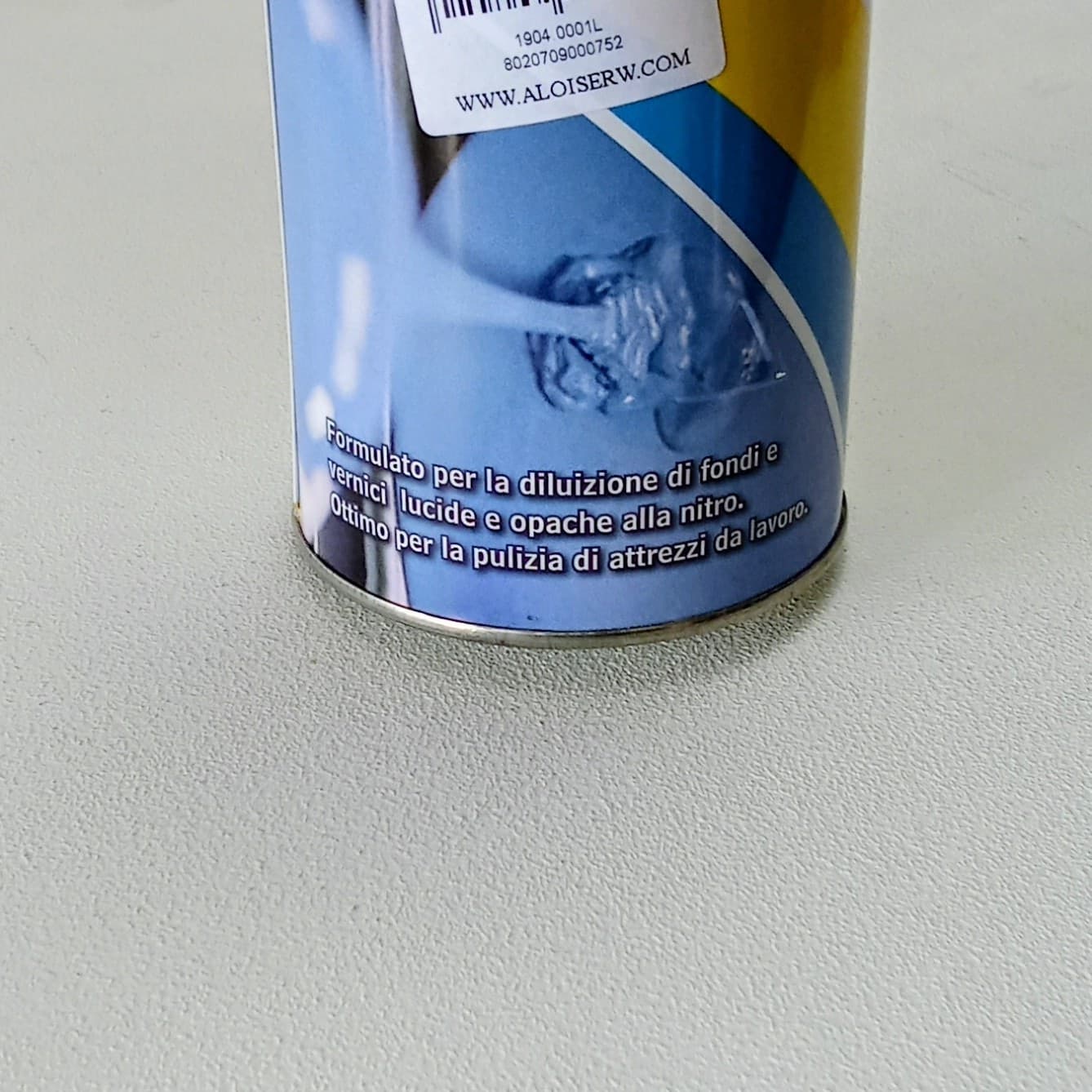 Multichimica 1lt diluente nitro antinebbia extra per diluizione vernici - pulizia - sgrassatura - 4