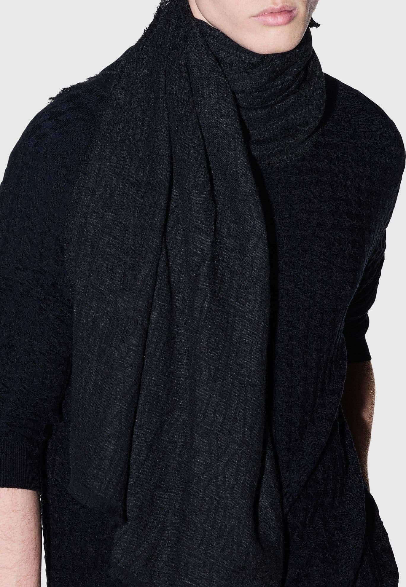 ARMANI EXCHANGE  Sciarpe Nero - 3
