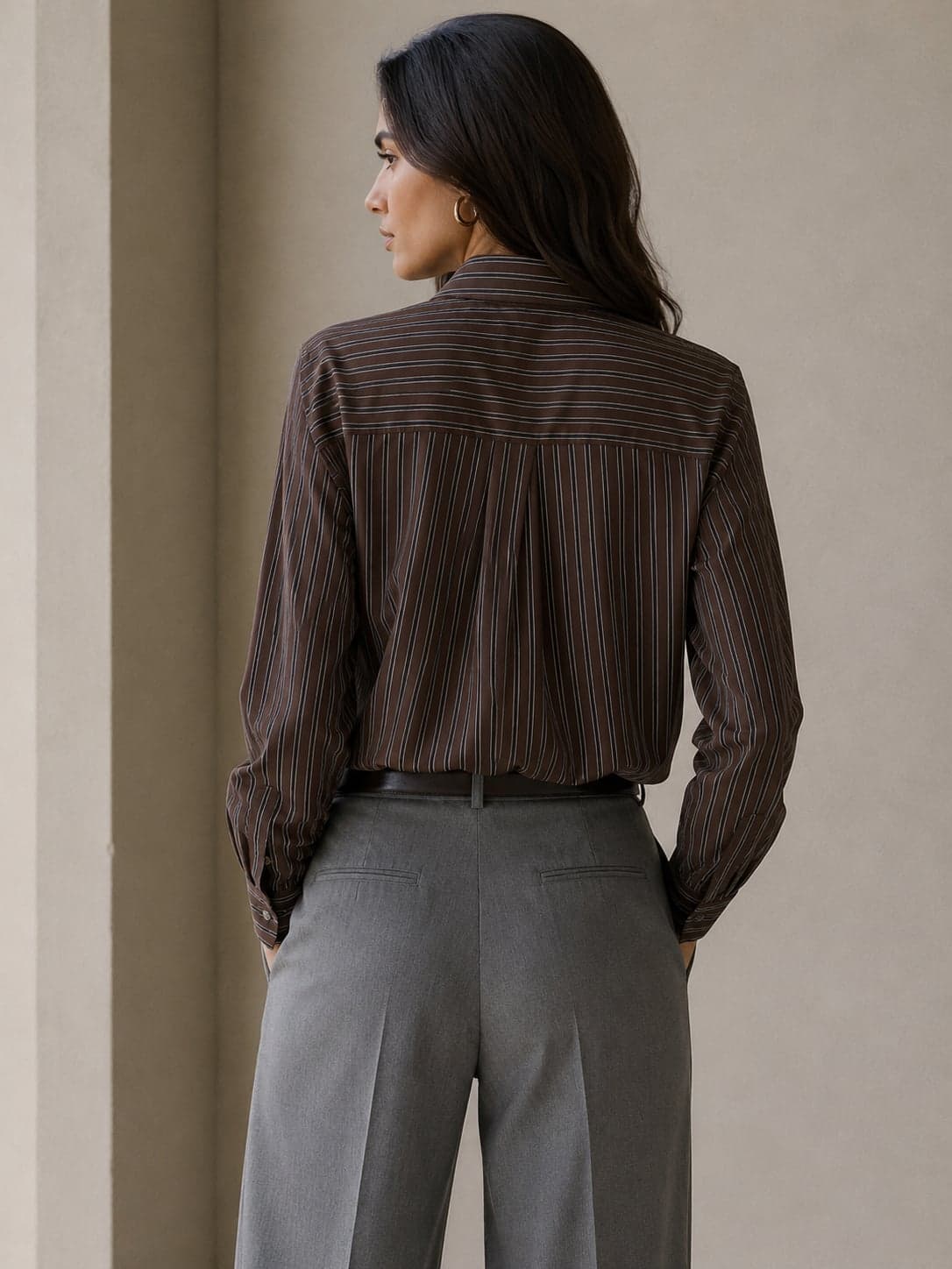 CAMICIA A RIGHE CON CRAVATTA - 3
