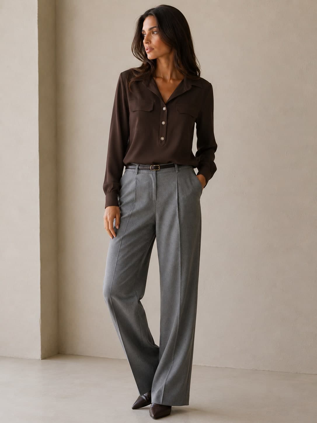 CAMICIA CON PATTINE - 2
