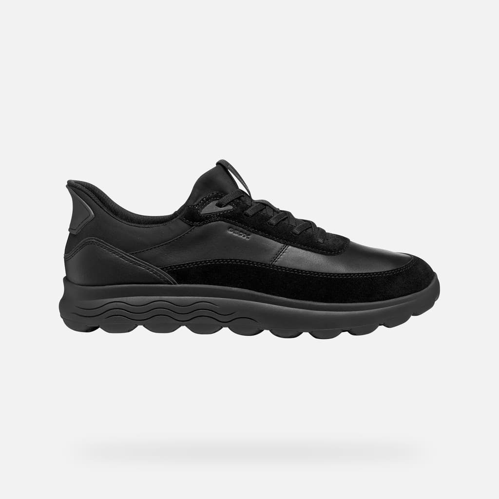 Geox sneaker uomo black Spherica Plus U56MPA 08522 C9999 - 2