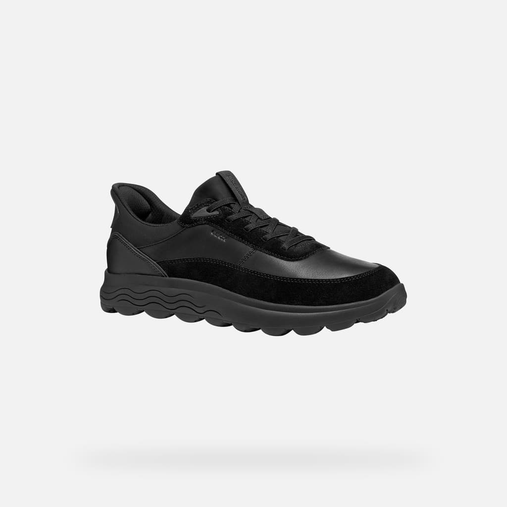 Geox sneaker uomo black Spherica Plus U56MPA 08522 C9999 - 3