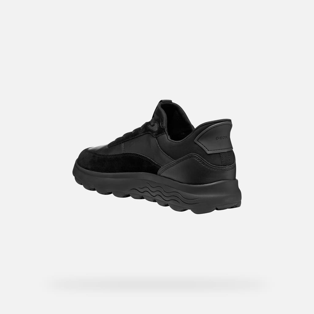 Geox sneaker uomo black Spherica Plus U56MPA 08522 C9999 - 4