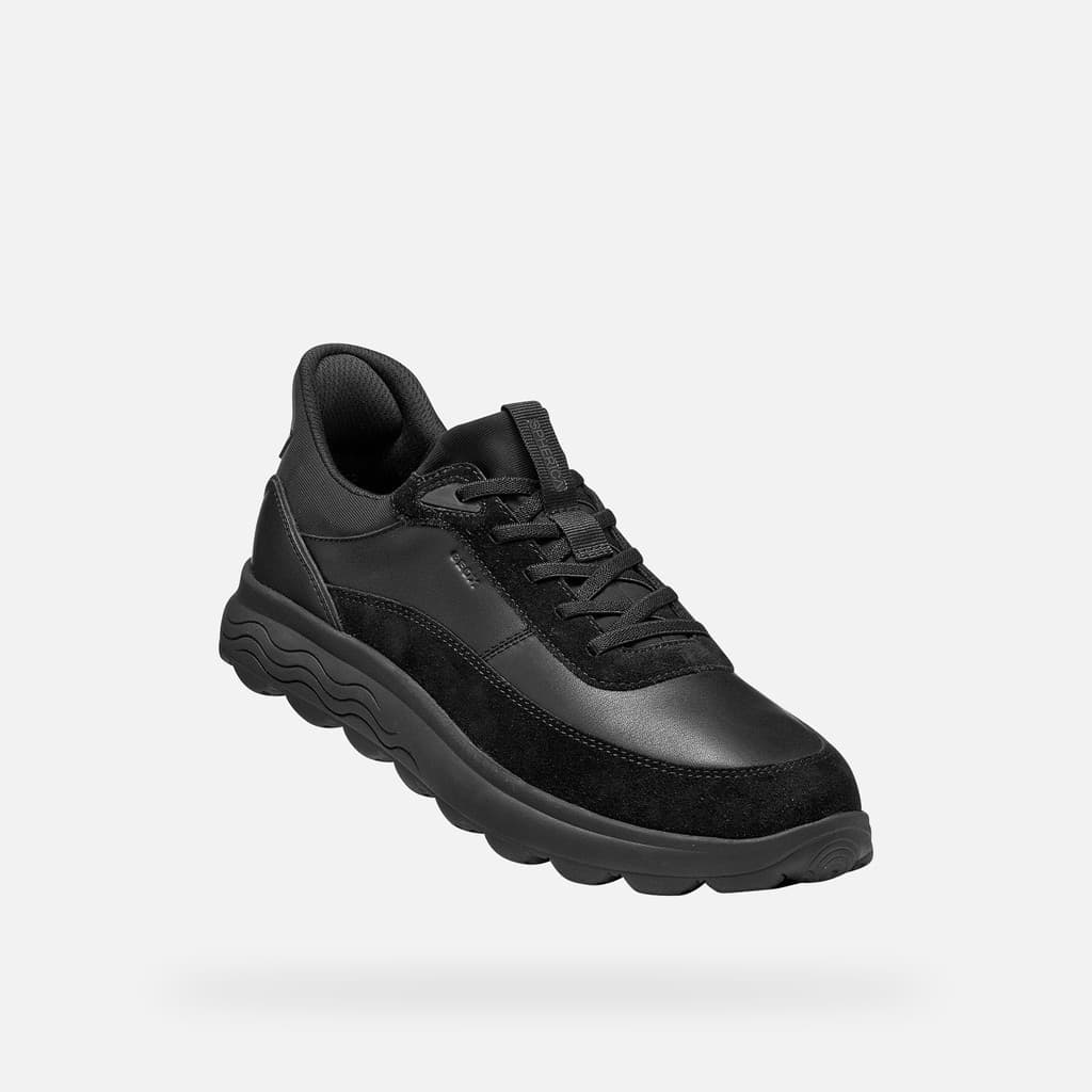 Geox sneaker uomo black Spherica Plus U56MPA 08522 C9999 - 5