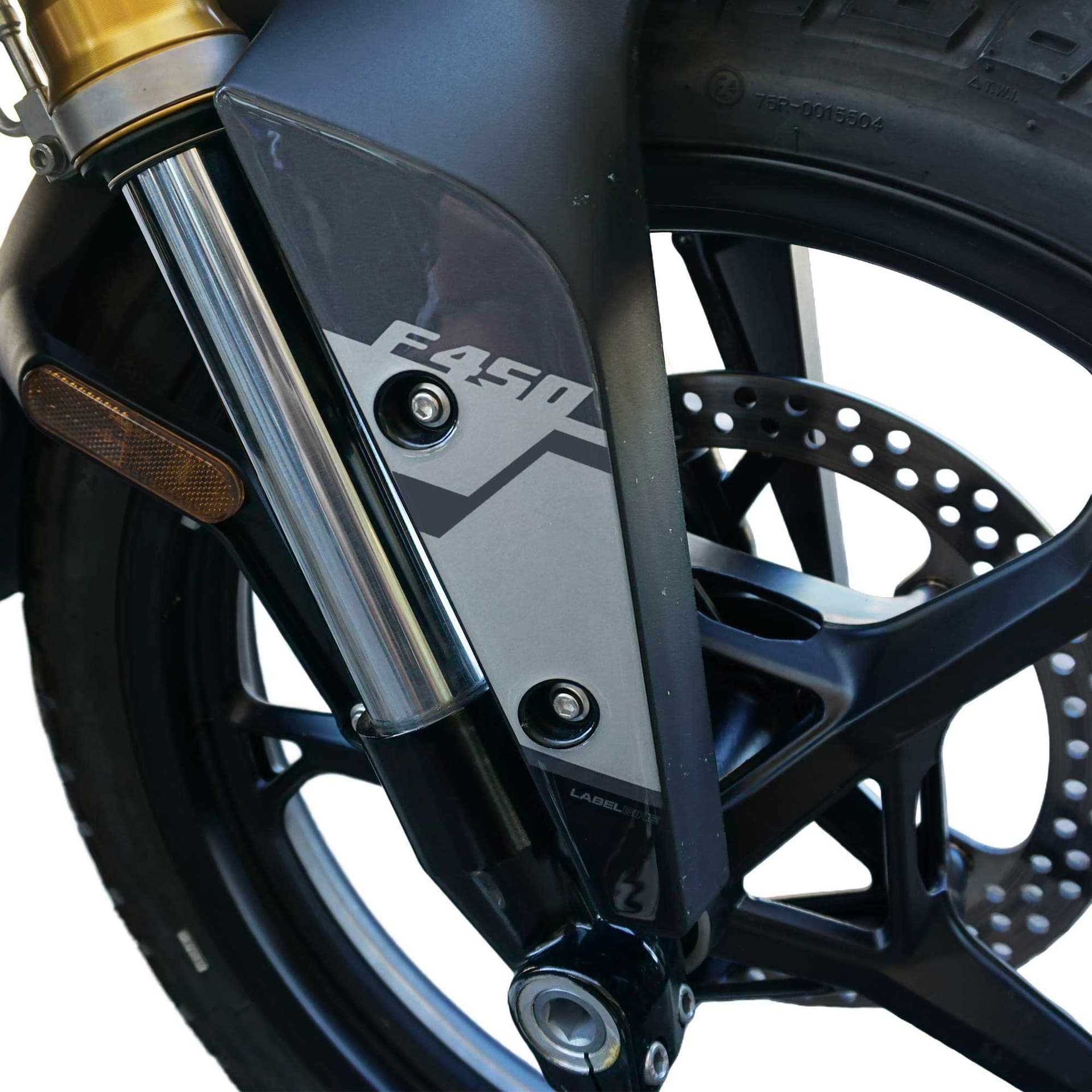 Adesivi 3D Parasteli Parafango moto compatibile con Bmw F 450 GS 2026
