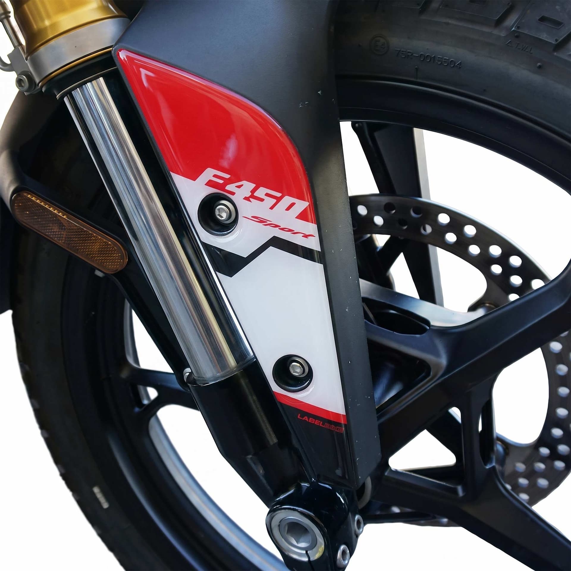 Adesivi 3D Parasteli Parafango moto compatibile con Bmw F 450 GS 2026 - 14