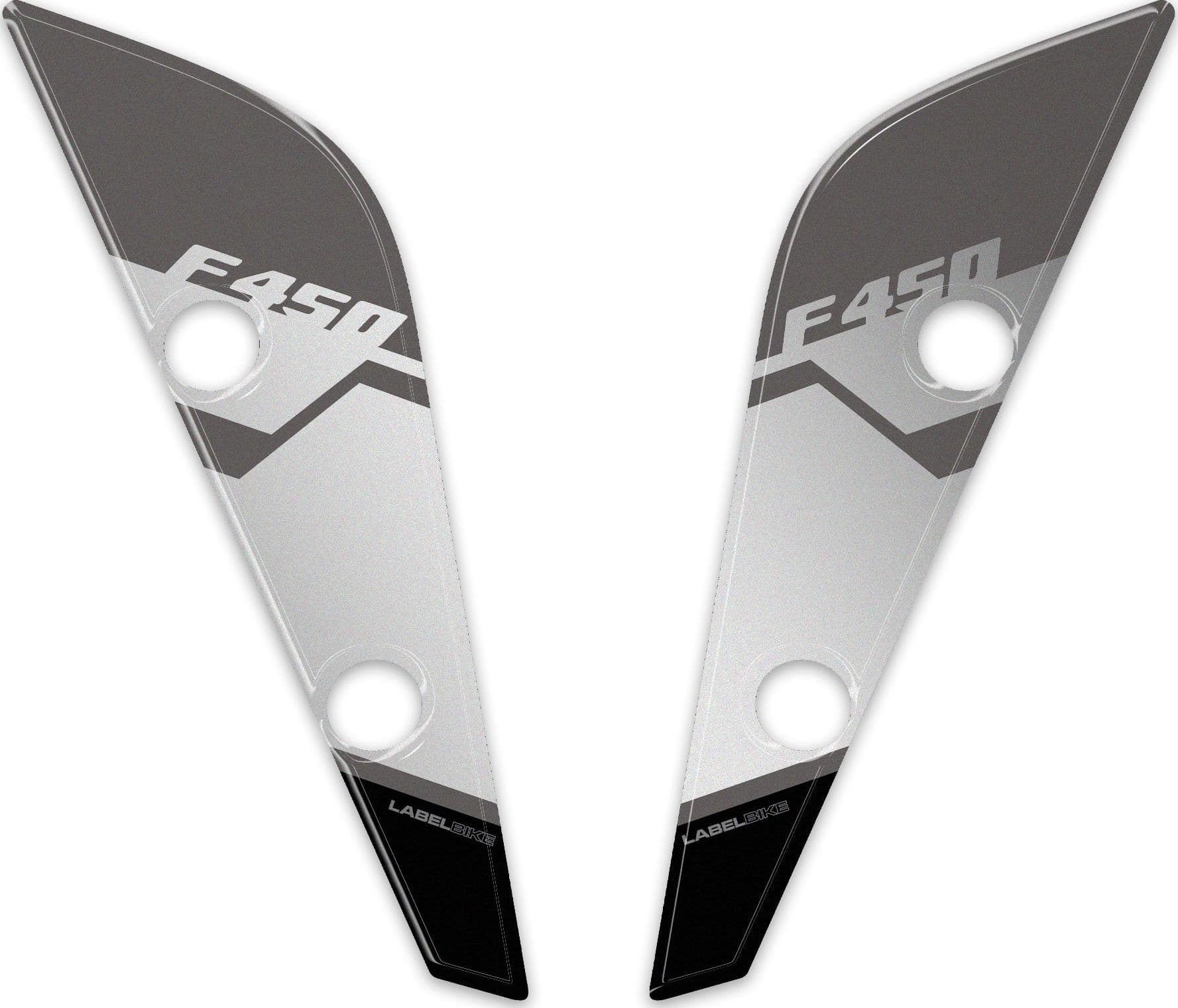 Adesivi 3D Parasteli Parafango moto compatibile con Bmw F 450 GS 2026 - 2