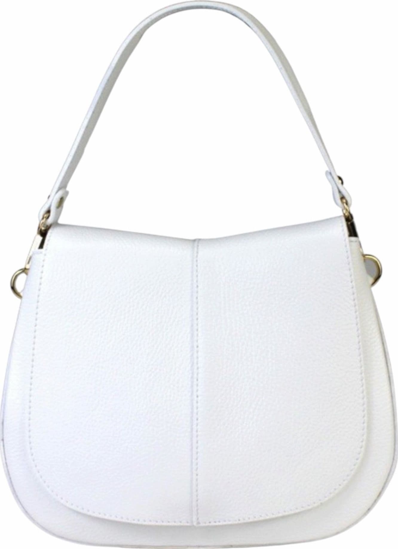 Modarno Borsa donna a Spalla in vera pelle "Peach" 27x9x21 cm - 14