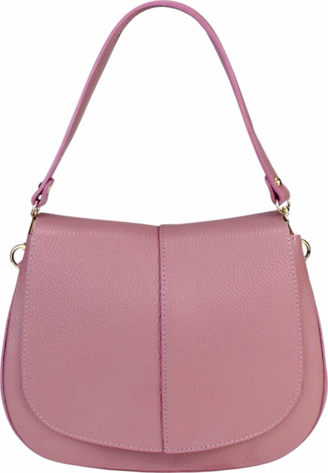Modarno Borsa donna a Spalla in vera pelle "Peach" 27x9x21 cm - 15