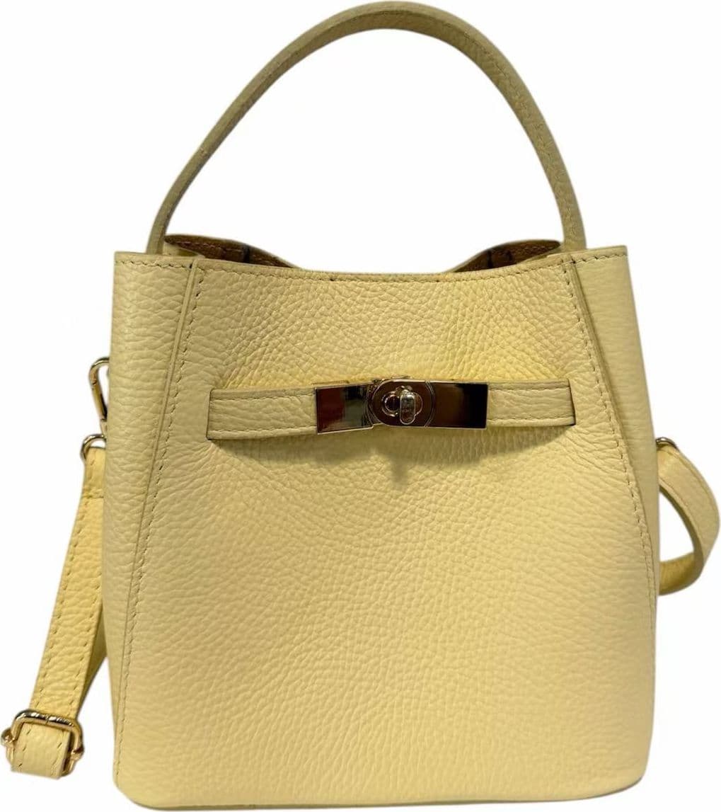 Modarno Borsetta Donna a mano Artimina in vera pelle 18x11x18 cm - 13
