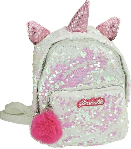 Girabrilla - Zainetto Animali in Paillettes Reversibile - 2