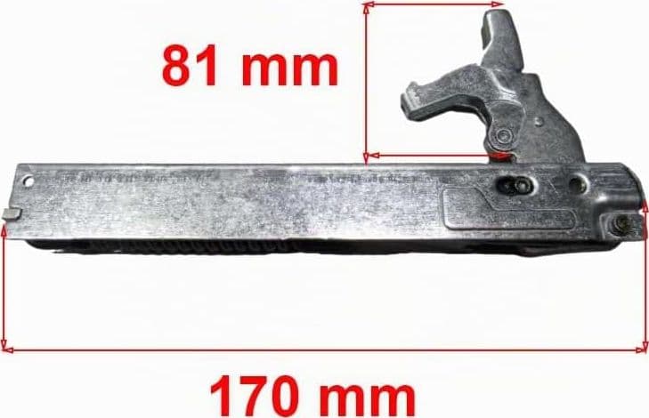 COPPIA CERNIERE SPORTELLO PORTA FORNO CANDY HOOVER 42808791 ORIGINALE - 3