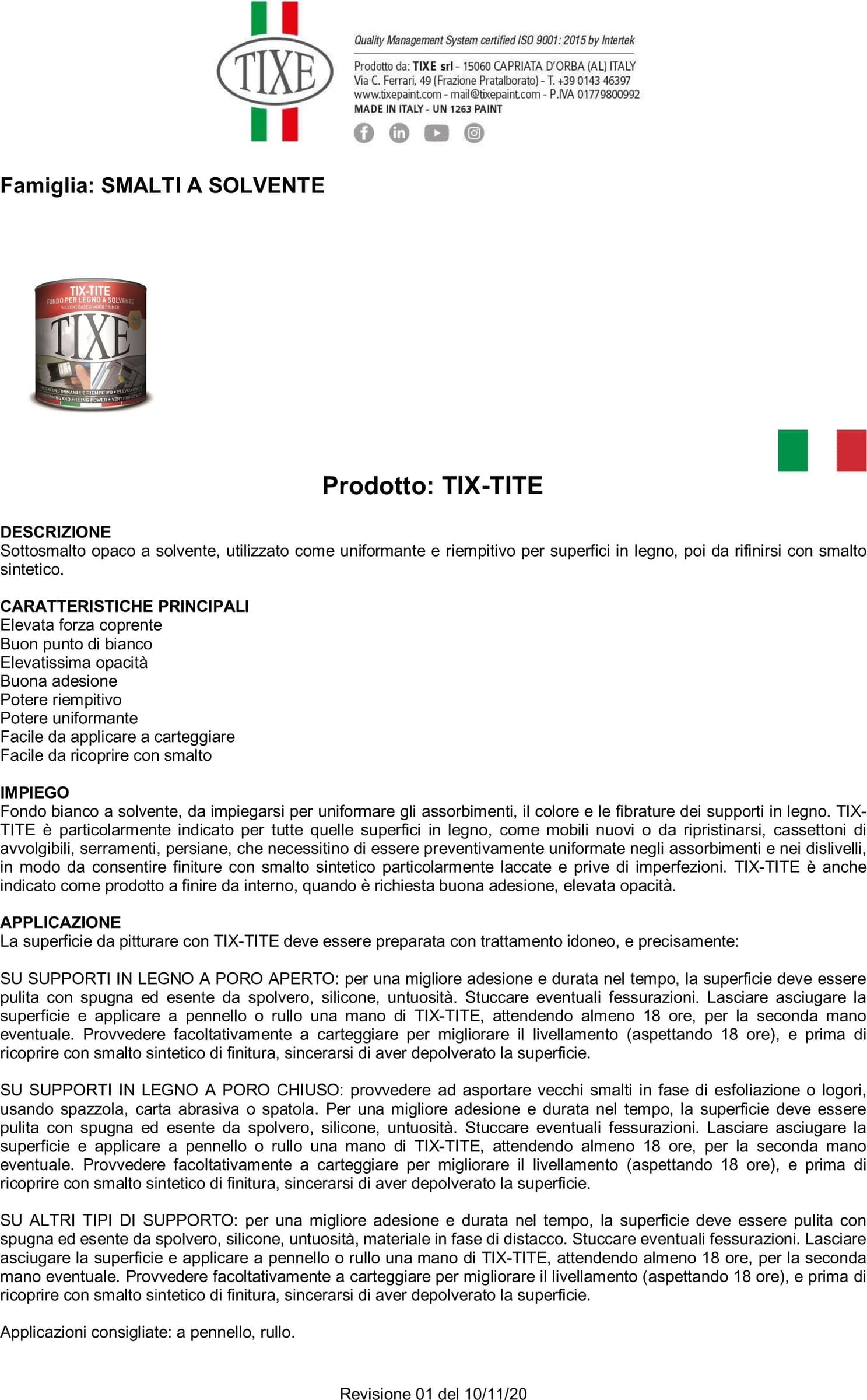 Tixe Tix-Tite 500ml fondo primer bianco opaco per muro e legno base solvente - 6