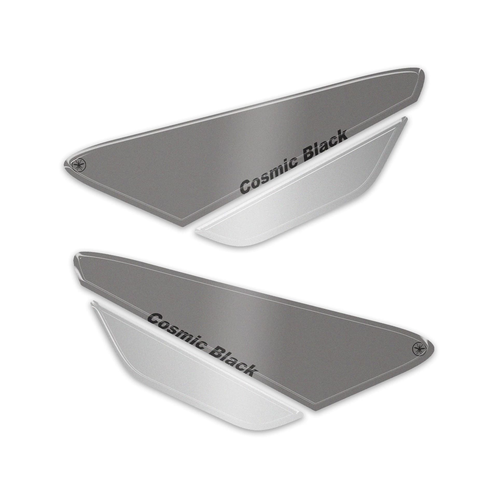 Adesivi 3D Protezioni Laterali coda moto compatibile con Bmw F 450 GS 2026 - 2