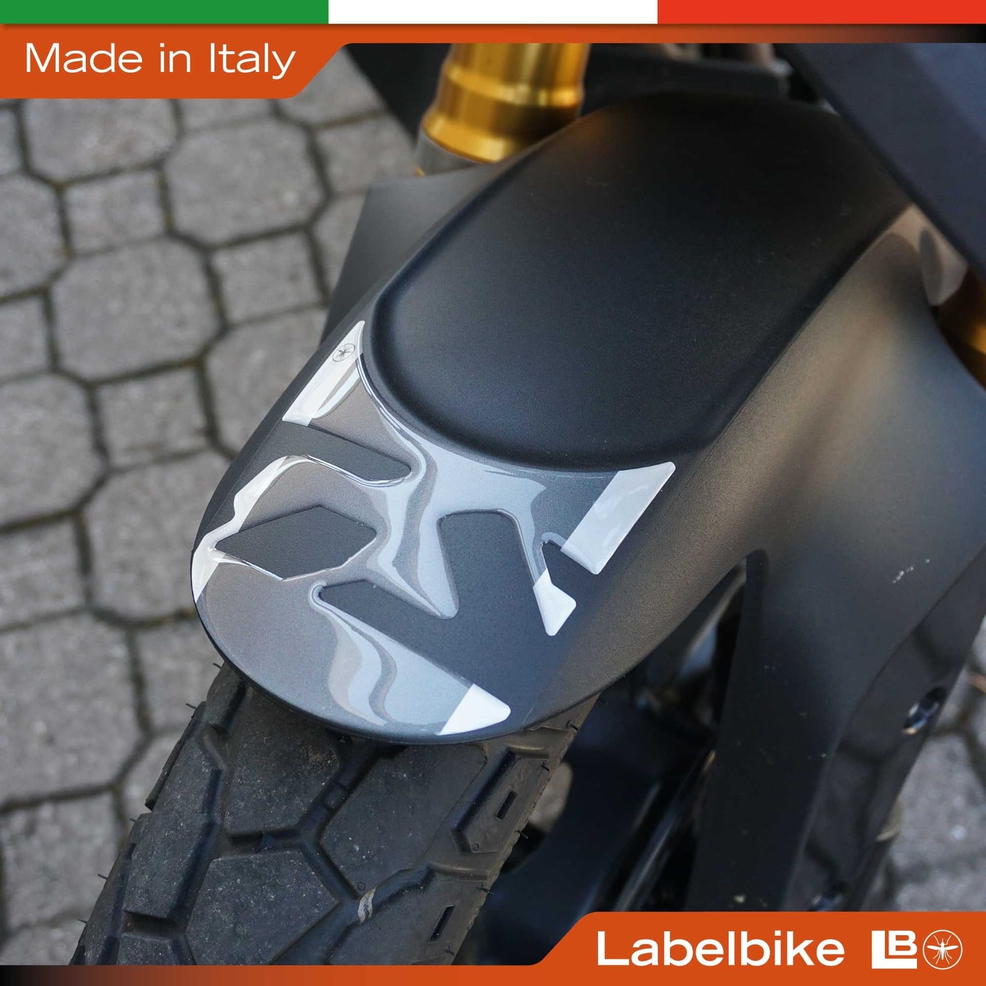 Adesivo 3D Protezioni Parafango moto compatibile con Bmw F 450 GS 2026 - 9