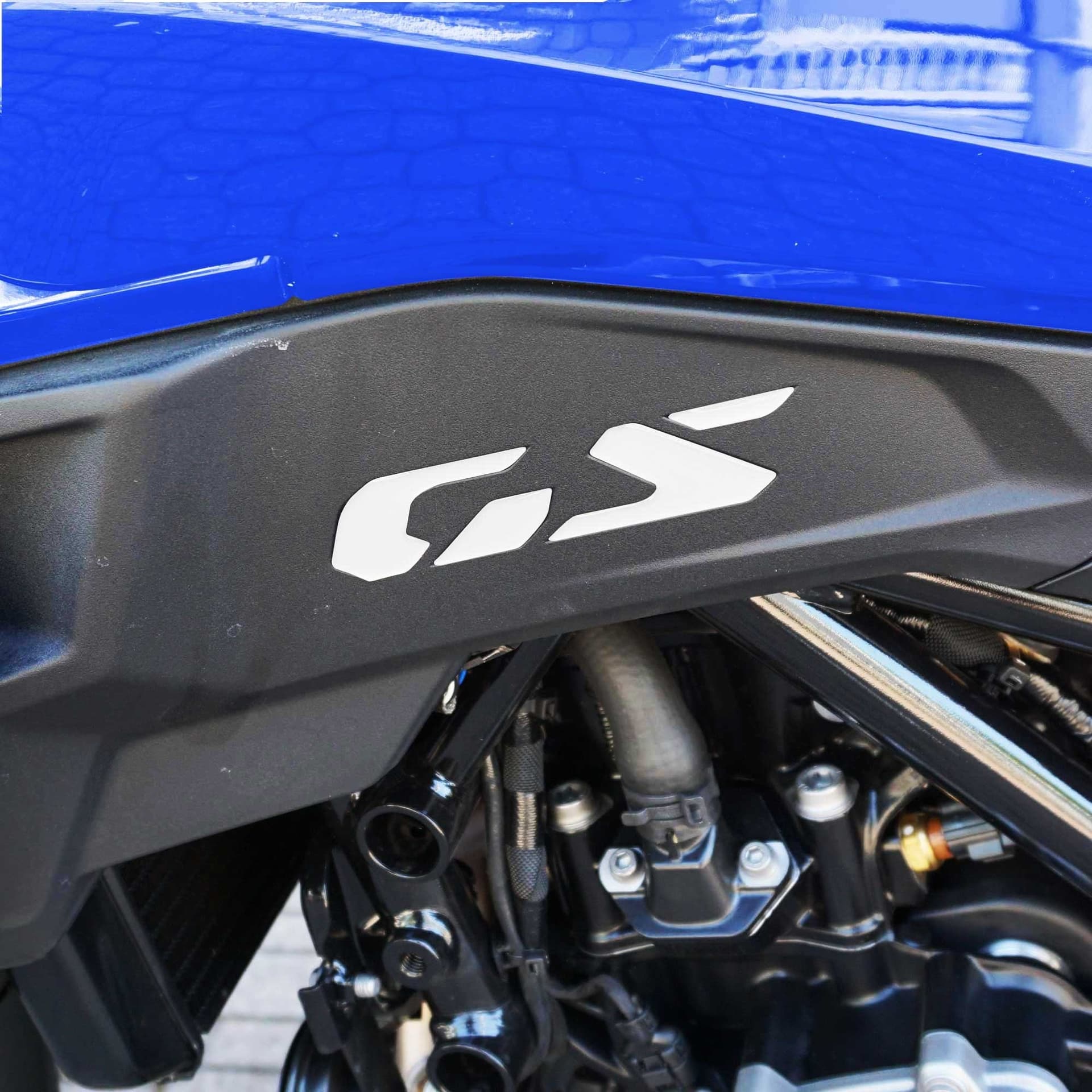 Adesivi 3D Scritte laterali resinate moto compatibile con Bmw F450 GS 2026 - 1