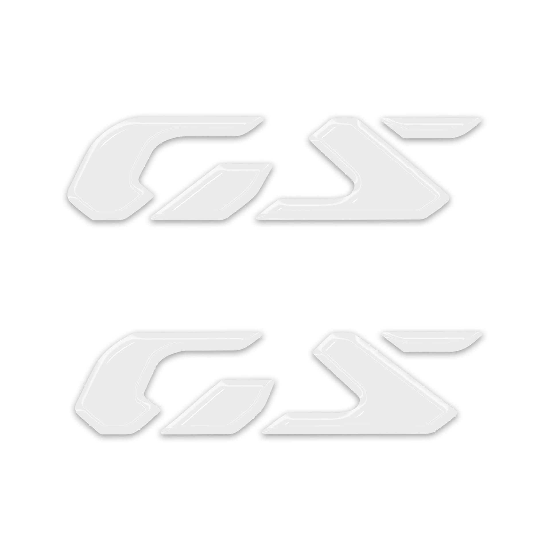 Adesivi 3D Scritte laterali resinate moto compatibile con Bmw F450 GS 2026 - 2