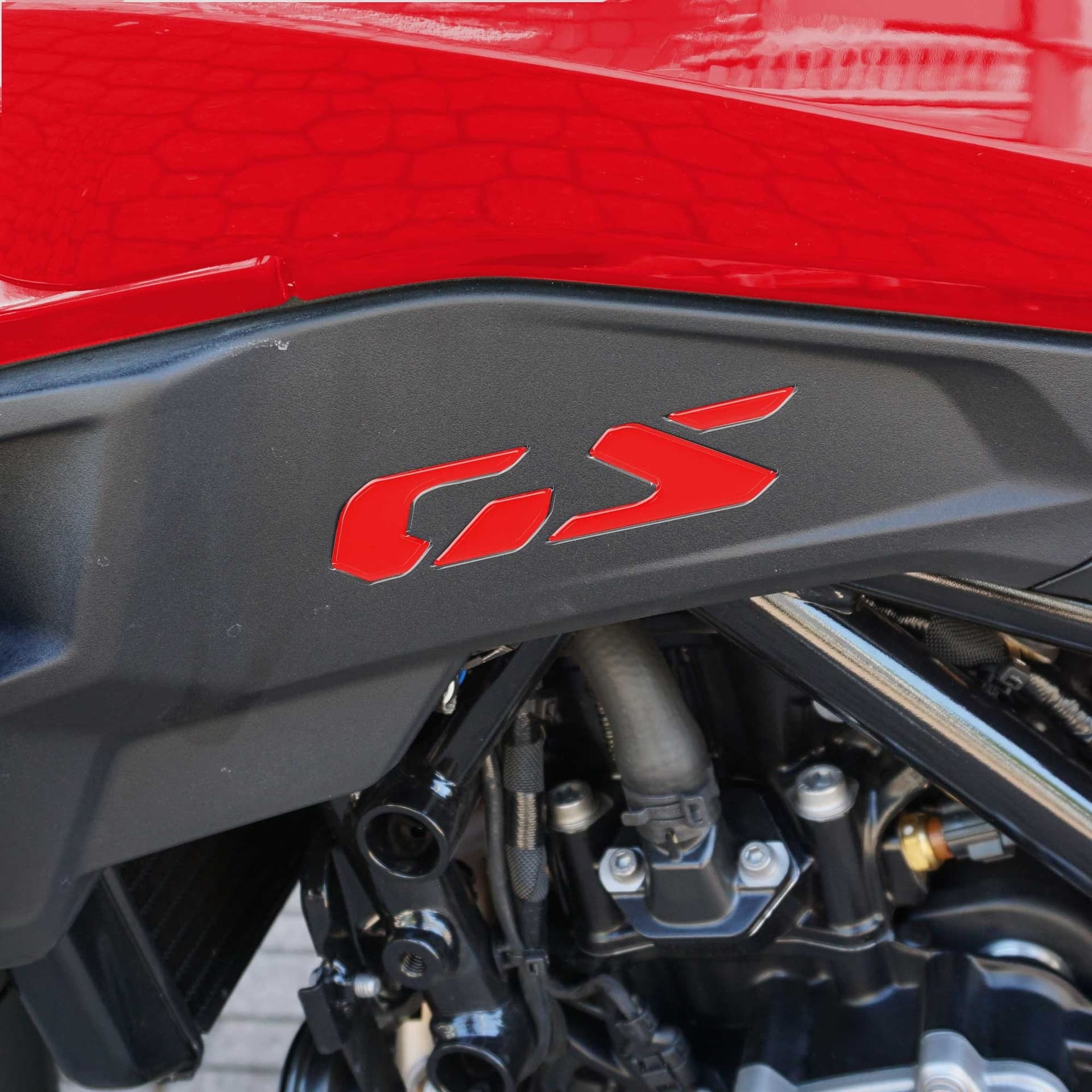 Adesivi 3D Scritte laterali resinate moto compatibile con Bmw F450 GS 2026 - 13