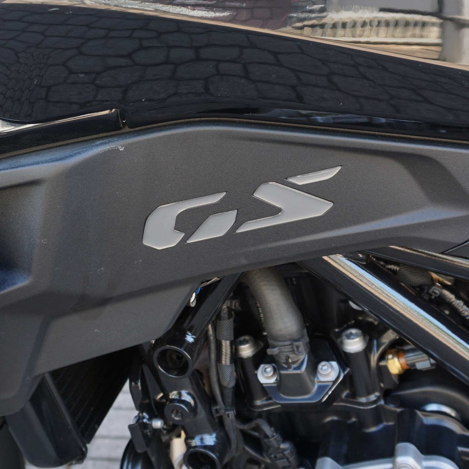 Adesivi 3D Scritte laterali resinate moto compatibile con Bmw F450 GS 2026 - 7