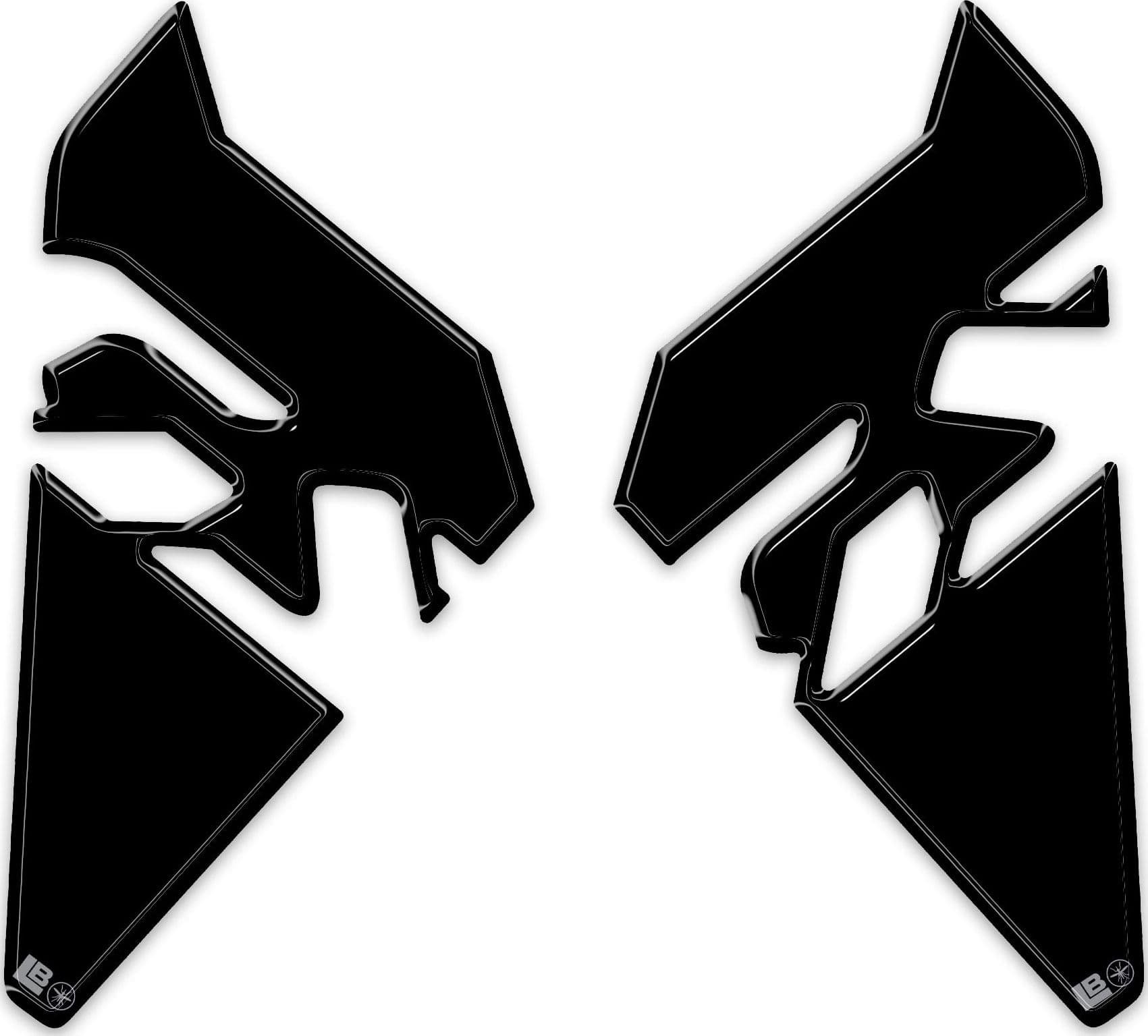Adesivi 3D Deflettori pance moto compatibile con Bmw F 450 GS 2026 - 8