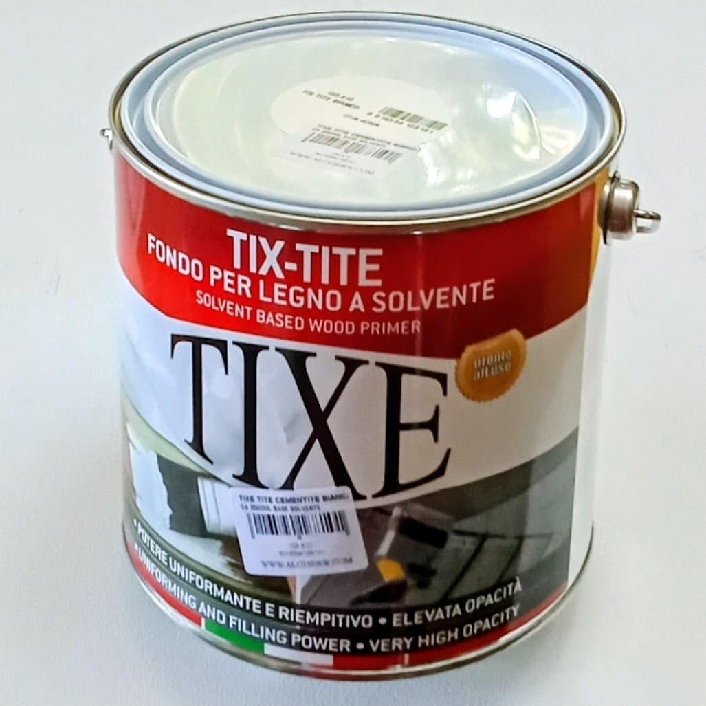 Tixe Tix-Tite 2,5lt fondo primer bianco opaco per muro e legno base solvente