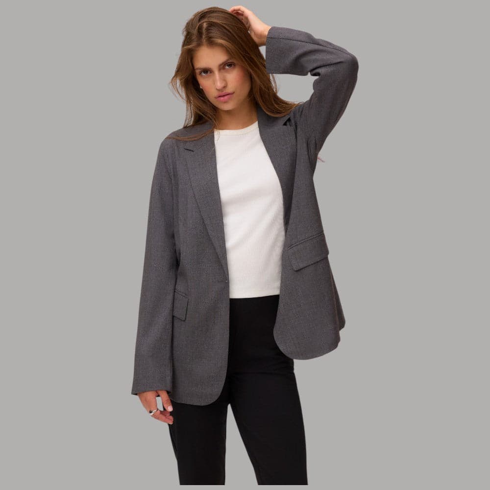 Blazer Vero Moda Texas con vestibilità loose fit e tasche frontali - 18