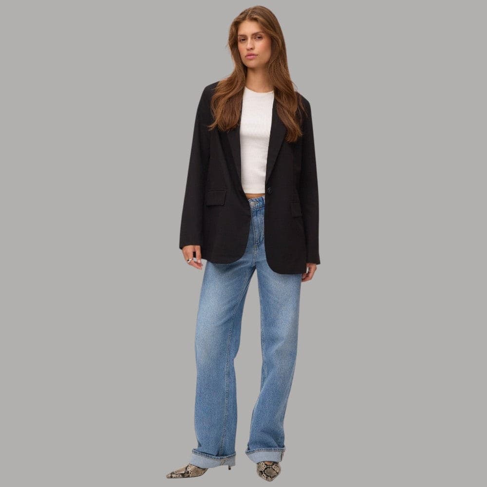 Blazer Vero Moda Texas con vestibilità loose fit e tasche frontali - 2