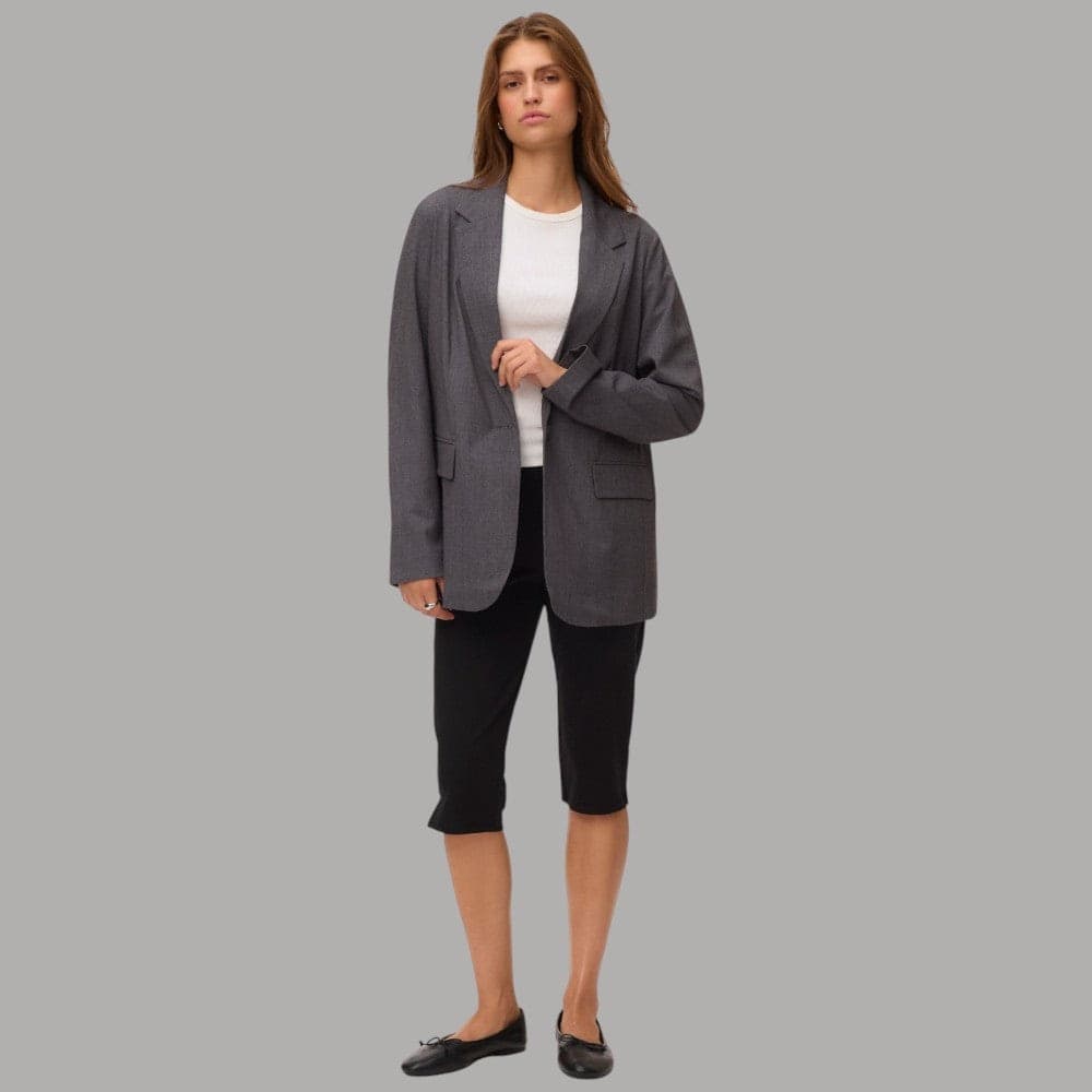 Blazer Vero Moda Texas con vestibilità loose fit e tasche frontali - 7