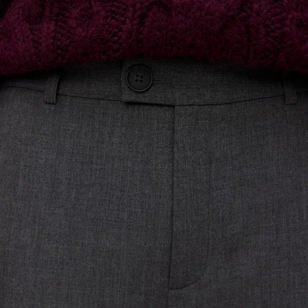 Pantaloni Vero Moda Texas straight fit a vita media con passanti - 17