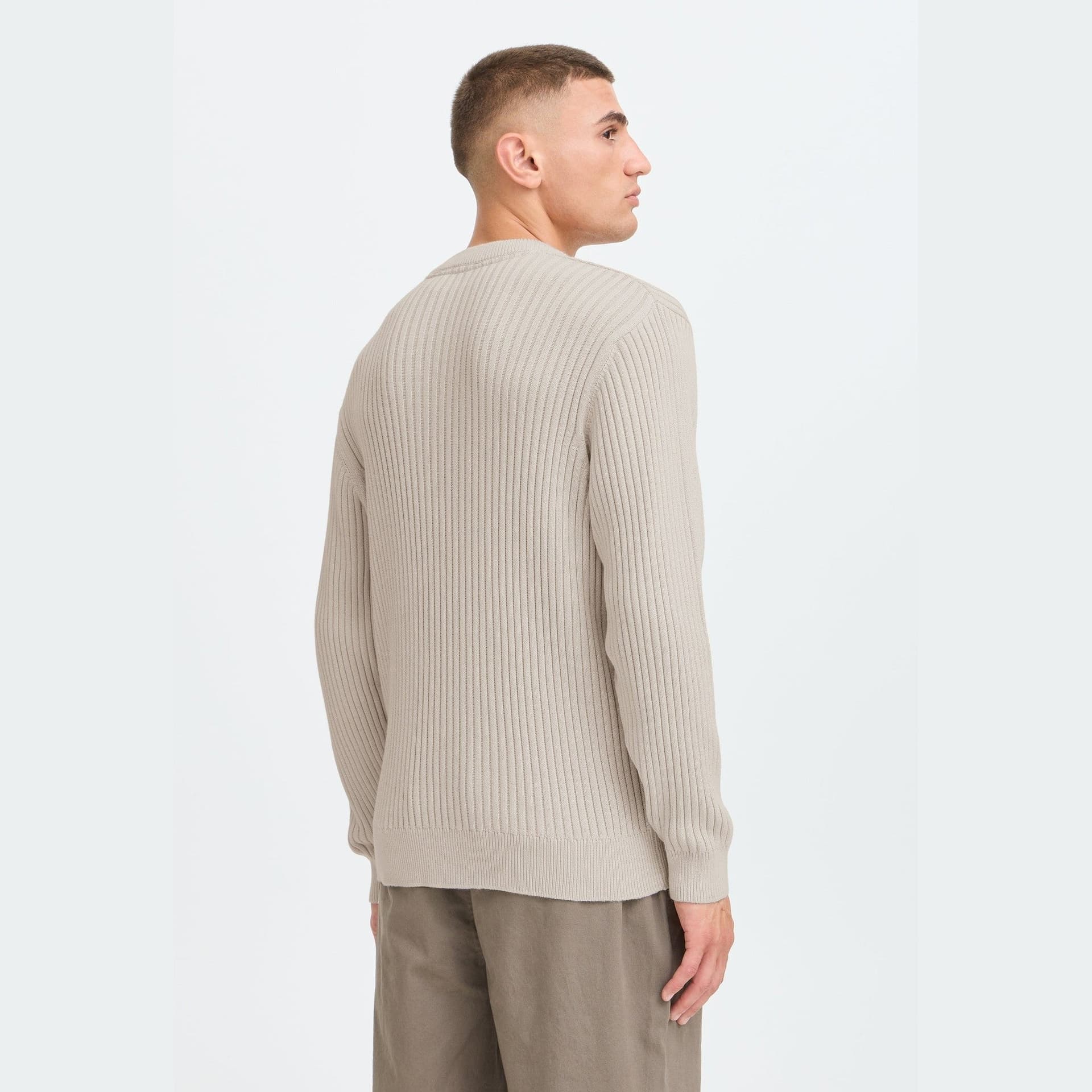 Maglione Solid Vasil Beige - 4