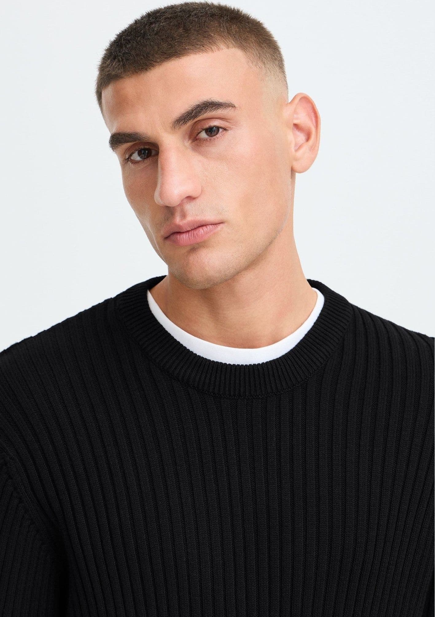 Maglione Solid Vasil Bordeaux