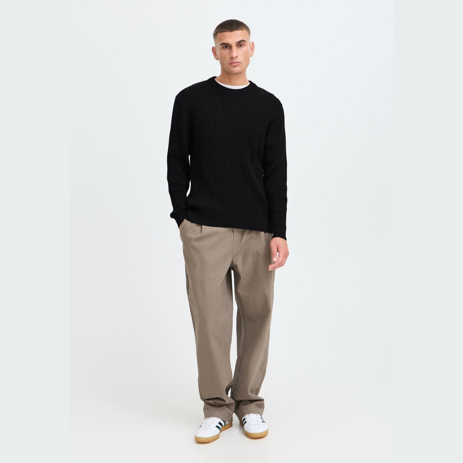 Maglione Solid Vasil Bordeaux - 2