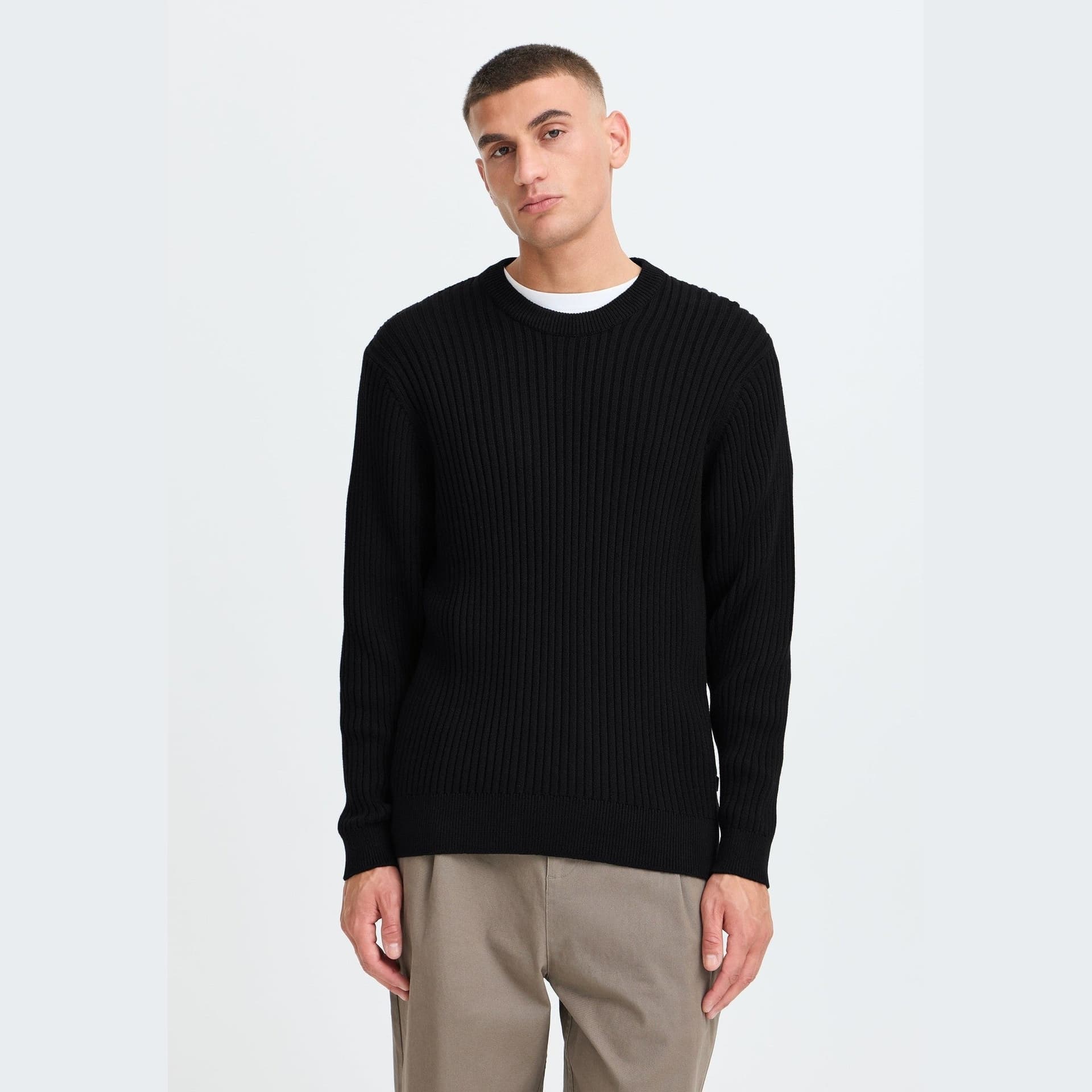 Maglione Solid Vasil Bordeaux - 3