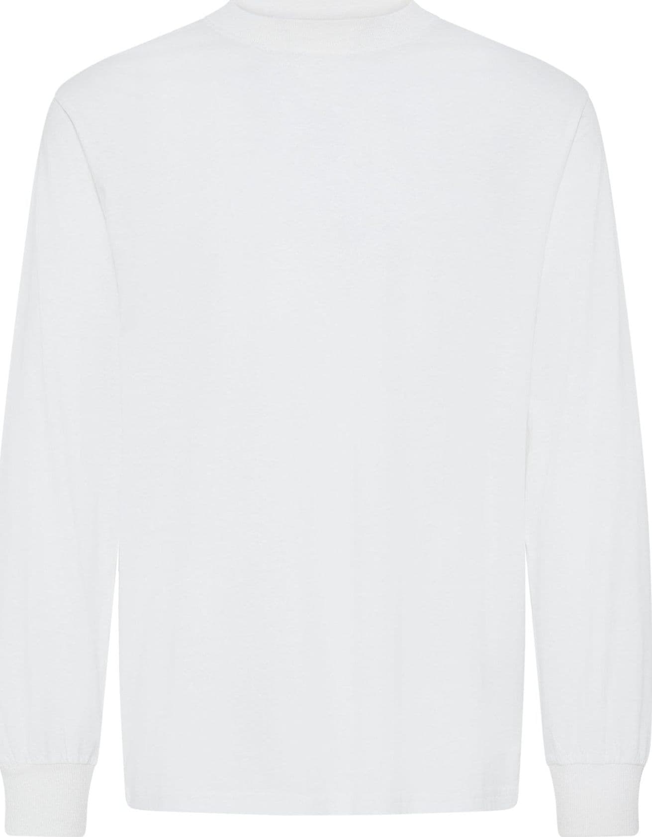 T-shirt Solid Reynaldo LS White