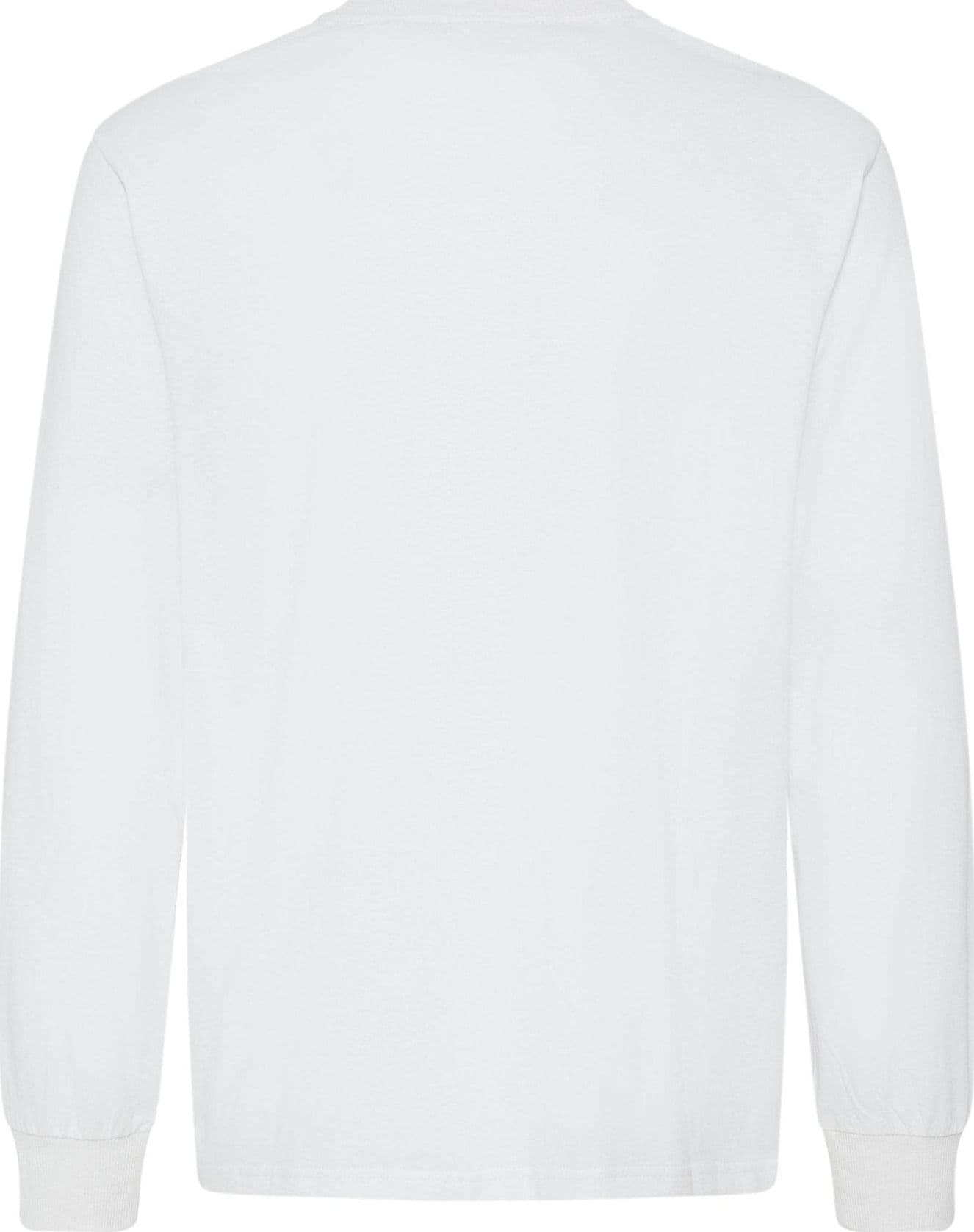 T-shirt Solid Reynaldo LS White - 2