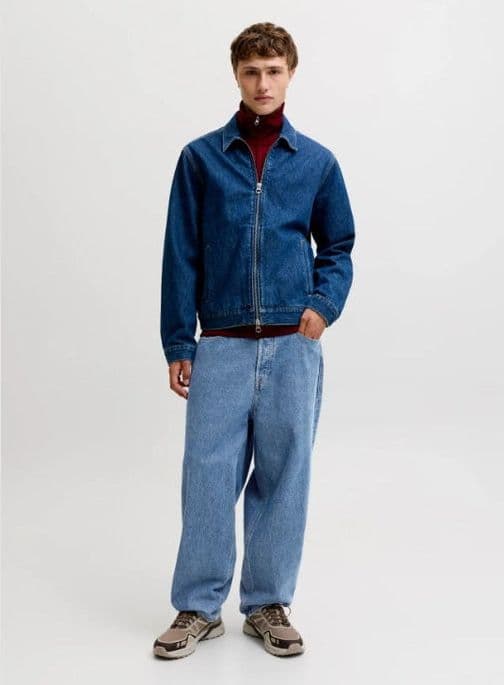 Pantaloni Jack & Jones Idan 644 Blue Denim - 6