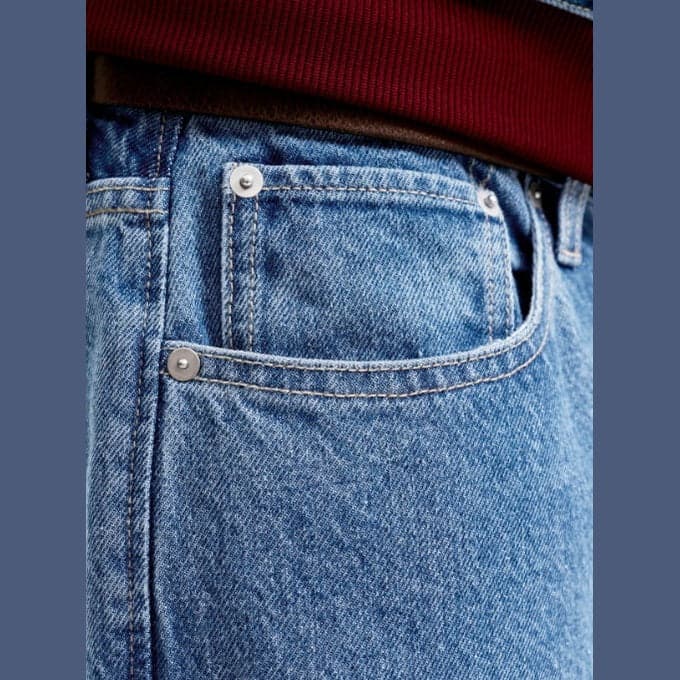 Pantaloni Jack & Jones Idan 644 Blue Denim - 7