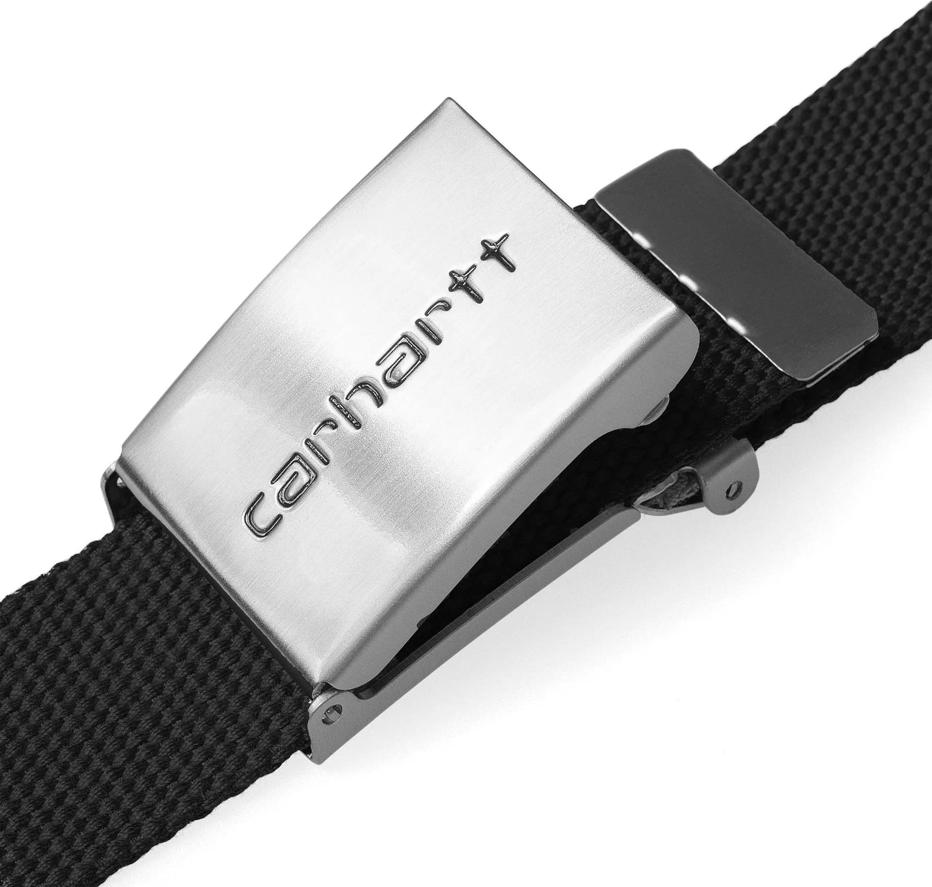 Cintura Carhartt clip belt chrome black - 2