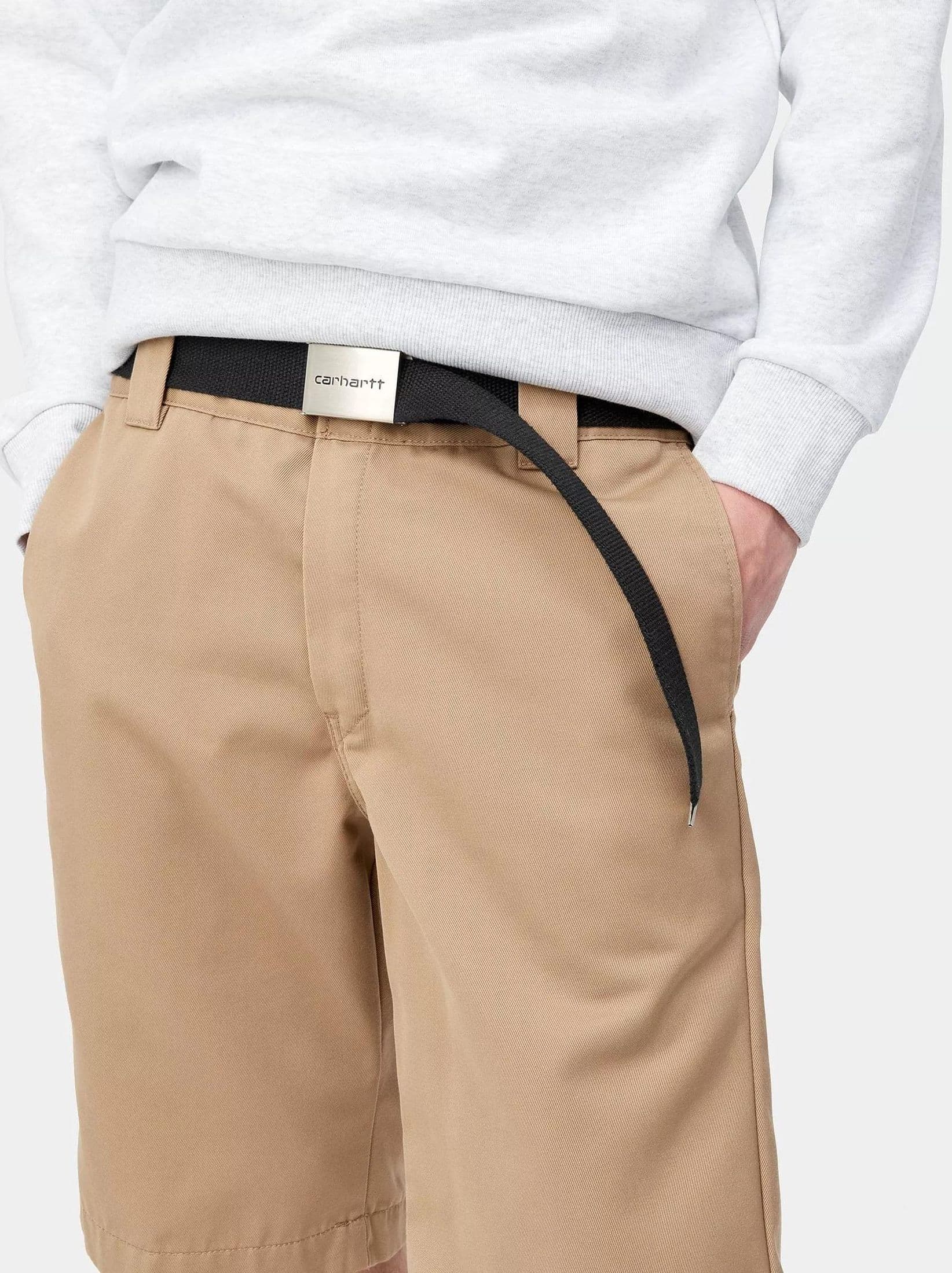 Cintura Carhartt clip belt chrome black - 4